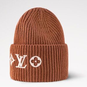 Louis Vuitton Brown Knit Beanie Hazlenut . Sold out everywhere